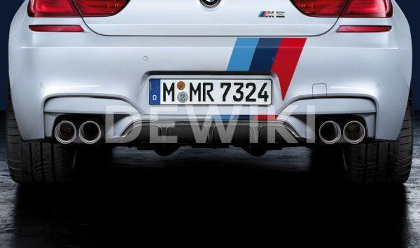 Карбоновый задний диффузор BMW M Performance F12/F13/F06 M6 Карбоновый задний диффузор BMW M Performance F12/F13/F06 M6