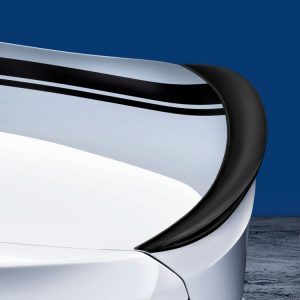 Задний спойлер BMW M Performance черного матового цвета F30 3 серия