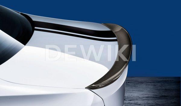 Задний карбоновый спойлер BMW M Performance F82 M4