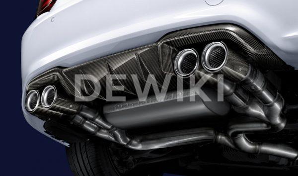 Карбоновый задний диффузор BMW M Performance F87 M2