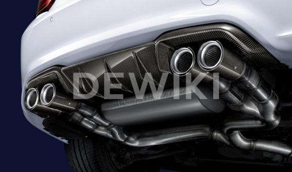 Карбоновый задний диффузор BMW M Performance F87 M2 Карбоновый задний диффузор BMW M Performance F87 M2
