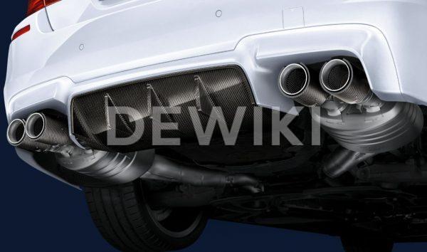 Карбоновый задний диффузор BMW M Performance F10 5 серия