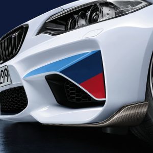 Карбоновые накладки переднего бампера справа BMW M Performance F87 M2 Карбоновые накладки переднего бампера справа BMW M Performance F87 M2
