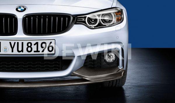 Передняя карбоновая накладка BMW M Performance F32/F36 4 серия