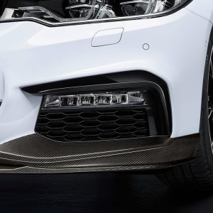 Карбоновые накладки переднего бампера BMW M Performance слева/справа G30/G31 5 серия