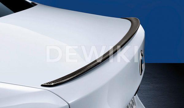 Задний карбоновый спойлер BMW M Performance G30 5 серия