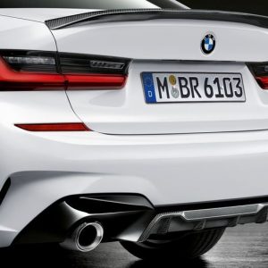 Карбоновый задний диффузор M Performance для BMW G20 3-серия