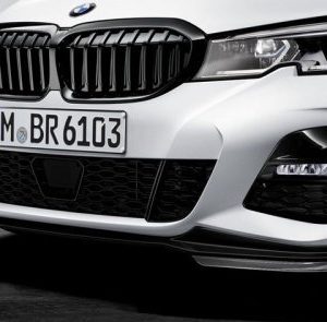 Сплиттер переднего бампера M Performance для BMW G20 3-серия