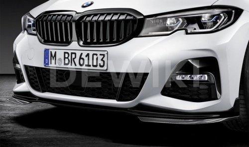 Сплиттер переднего бампера M Performance для BMW G20 3-серия Сплиттер переднего бампера M Performance для BMW G20 3-серия