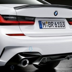 Накладка заднего бампера M Performance для BMW G20 3-серия Накладка заднего бампера M Performance для BMW G20 3-серия