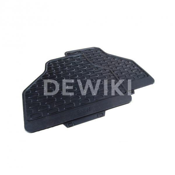 Резиновые задние коврики BMW E65 7 серия, Anthracite Резиновые задние коврики BMW E65 7 серия, Anthracite