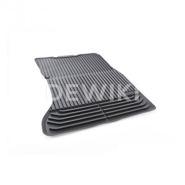 Резиновые передние коврики BMW F07 GT 5 серия xDrive, Black Резиновые передние коврики BMW F07 GT 5 серия xDrive, Black
