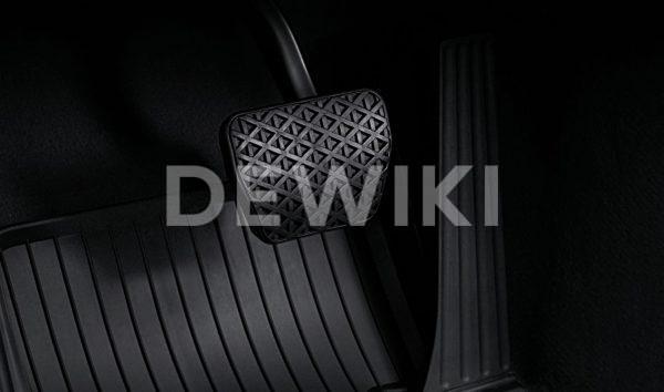 Резиновые передние коврики BMW F07 GT 5 серия, Black