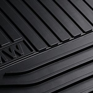 Резиновые задние коврики BMW F07 GT 5 серия, Black