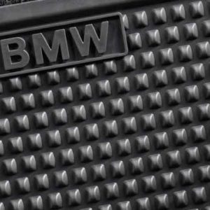Резиновые задние коврики BMW F07 5 серия, Black