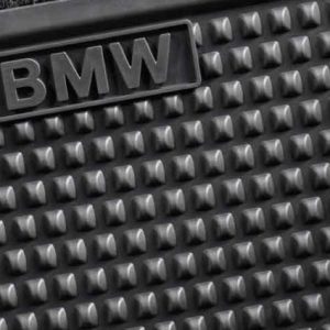 Резиновые задние коврики BMW F07 5 серия, Black Резиновые задние коврики BMW F07 5 серия, Black