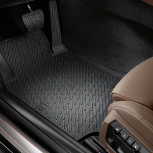 Резиновые передние коврики BMW F12/F13/F06 6 серия, Black Резиновые передние коврики BMW F12/F13/F06 6 серия, Black