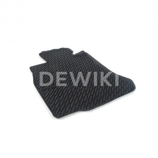 Резиновые передние коврики BMW F12/F13/F06 6 серия, Black Резиновые передние коврики BMW F12/F13/F06 6 серия, Black