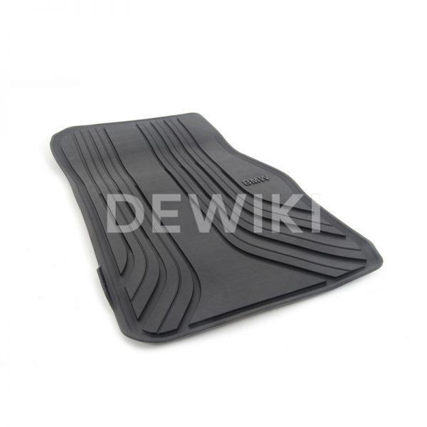 Резиновые передние коврики BMW F20/F21/F22/F23/F87 1 и 2 серия, Anthracite Резиновые передние коврики BMW F20/F21/F22/F23/F87 1 и 2 серия, Anthracite
