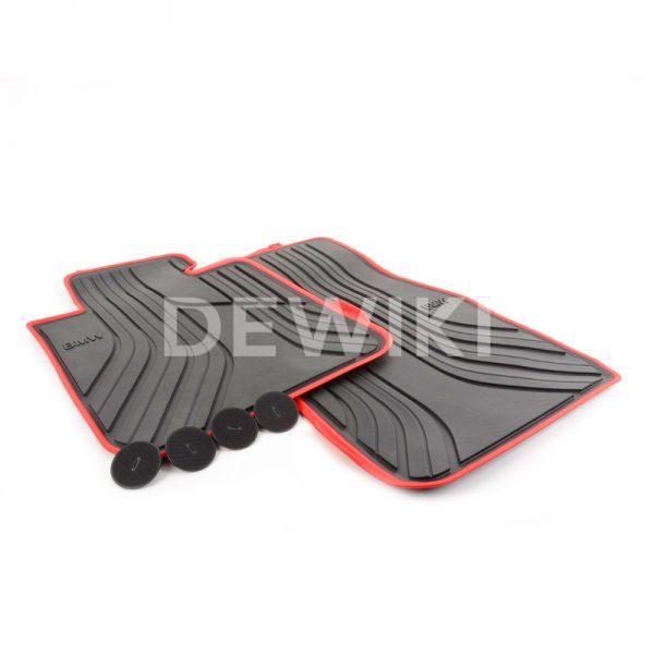 Резиновые передние коврики BMW F20/F21/F22/F23/F87 1 и 2 серия, Sport Line Резиновые передние коврики BMW F20/F21/F22/F23/F87 1 и 2 серия, Sport Line