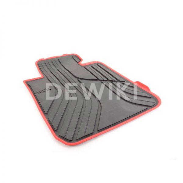 Резиновые передние коврики BMW F20/F21/F22/F23/F87 1 и 2 серия, Sport Line Резиновые передние коврики BMW F20/F21/F22/F23/F87 1 и 2 серия, Sport Line