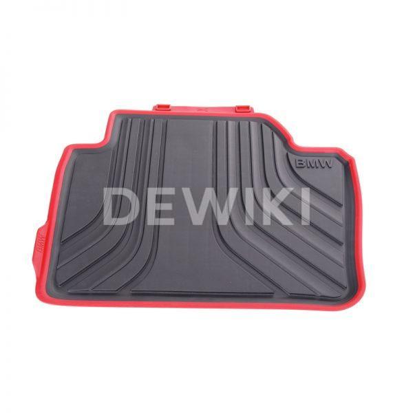 Резиновые задние коврики BMW F30/F36/F80 3 и 4 серия, Sport Line Резиновые задние коврики BMW F30/F36/F80 3 и 4 серия, Sport Line