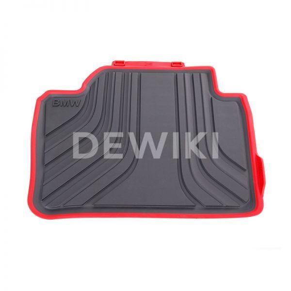 Резиновые задние коврики BMW F30/F36/F80 3 и 4 серия, Sport Line Резиновые задние коврики BMW F30/F36/F80 3 и 4 серия, Sport Line