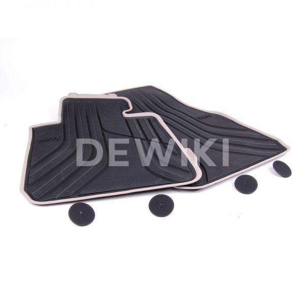 Резиновые передние коврики BMW F30/F31/F34/F80 3 серия, Modern Line Резиновые передние коврики BMW F30/F31/F34/F80 3 серия, Modern Line
