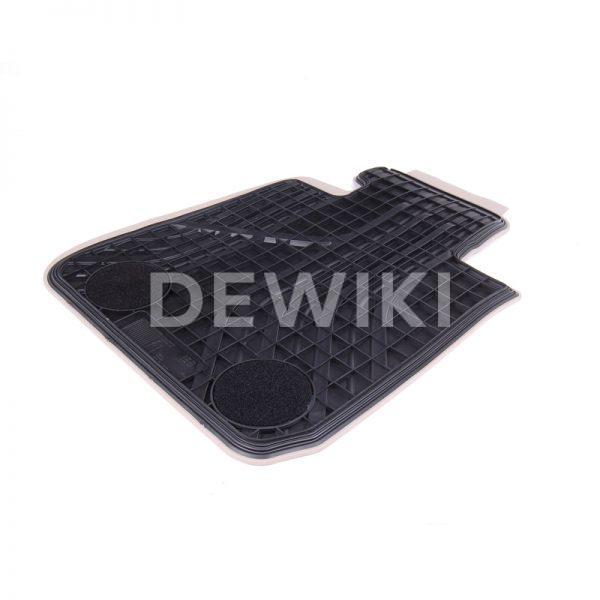 Резиновые передние коврики BMW F30/F31/F34/F80 3 серия, Modern Line Резиновые передние коврики BMW F30/F31/F34/F80 3 серия, Modern Line