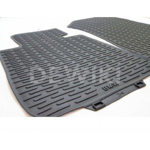 Резиновые передние коврики BMW E81/E82/E87/E88 Резиновые передние коврики BMW E81/E82/E87/E88