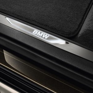 Накладки на пороги BMW со светодиодной подсветкой, F15/F85/F16/F86 X5 и X6