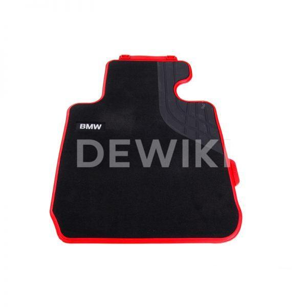 Велюровые передние коврики BMW F30/F31/F34/F80 3 серия, Sport Line Велюровые передние коврики BMW F30/F31/F34/F80 3 серия, Sport Line