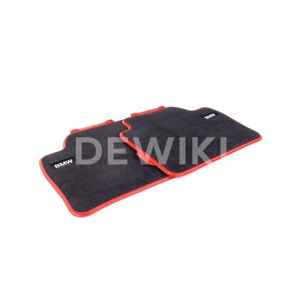 Текстильные напольные коврики для задней части салона BMW F30/F31/F36/F80 3 и 4 серия, Sport Line Текстильные напольные коврики для задней части салона BMW F30/F31/F36/F80 3 и 4 серия, Sport Line