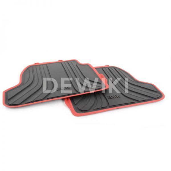 Резиновые задние коврики BMW F22 2 серия, Sport Line