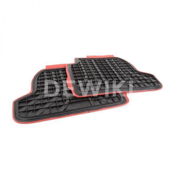 Резиновые задние коврики BMW F22 2 серия, Sport Line