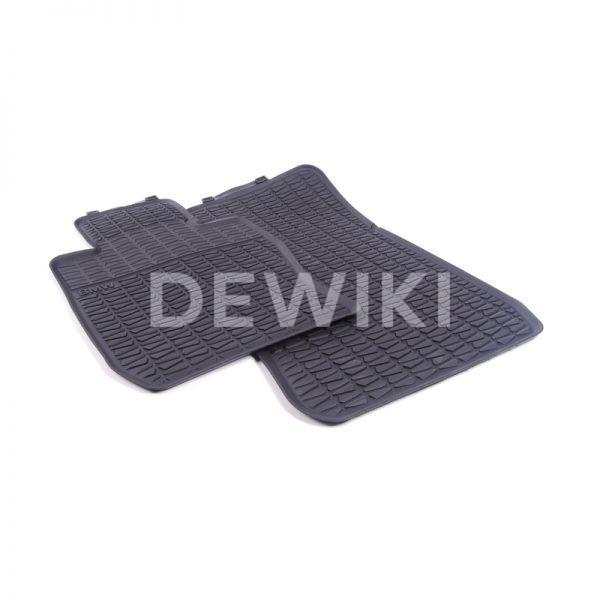 Резиновые передние коврики BMW X1 E84 X Drive, Anthracite Резиновые передние коврики BMW X1 E84 X Drive, Anthracite