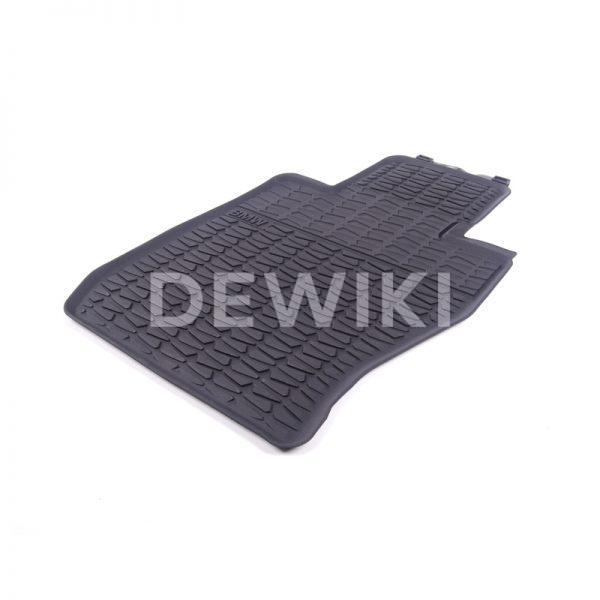 Резиновые передние коврики BMW X1 E84 X Drive, Anthracite Резиновые передние коврики BMW X1 E84 X Drive, Anthracite