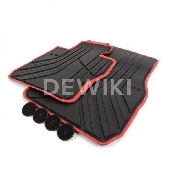 Резиновые передние коврики BMW F30/F31/F34 3 серия, Sport Line Резиновые передние коврики BMW F30/F31/F34 3 серия, Sport Line