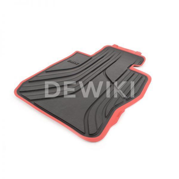 Резиновые передние коврики BMW F30/F31/F34 3 серия, Sport Line Резиновые передние коврики BMW F30/F31/F34 3 серия, Sport Line