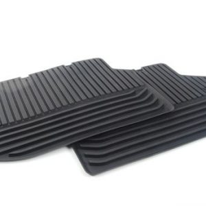 Резиновые задние коврики BMW F10/F11 5 серия, Black