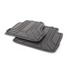 Резиновые задние коврики BMW F32/F33/F82 4 серия, Basis Black