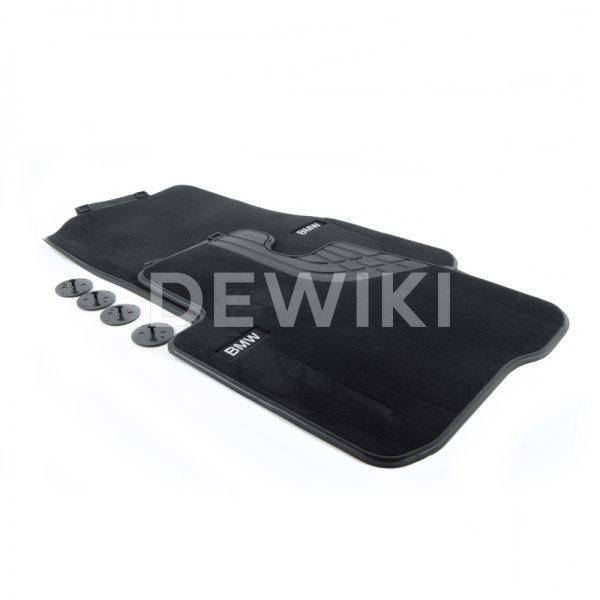 Велюровые передние коврики BMW F32/F33/F36/F82 4 серия, Black Велюровые передние коврики BMW F32/F33/F36/F82 4 серия, Black
