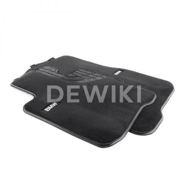 Велюровые передние коврики BMW F32/F33/F36 4 серия, Black Велюровые передние коврики BMW F32/F33/F36 4 серия, Black