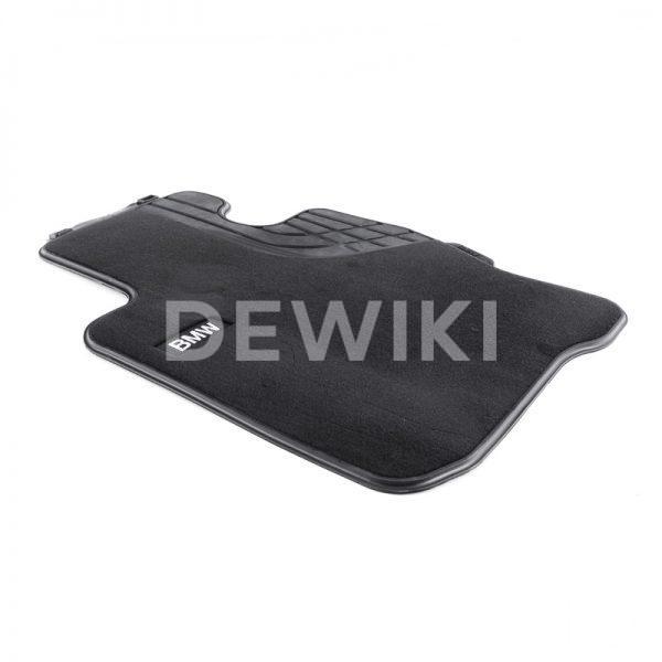 Велюровые передние коврики BMW F32/F33/F36 4 серия, Black Велюровые передние коврики BMW F32/F33/F36 4 серия, Black