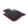 Велюровые передние коврики BMW F32/F33/F36 4 серия, Sport Line Black/Red