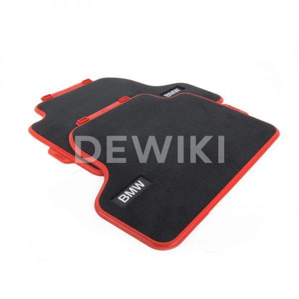 Текстильные напольные коврики для задней части салона BMW F32/F82 4 серия, Sport Line Текстильные напольные коврики для задней части салона BMW F32/F82 4 серия, Sport Line