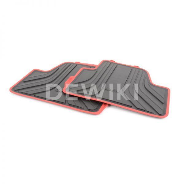 Резиновые задние коврики BMW F33/F83 4 серия, Sport Line Резиновые задние коврики BMW F33/F83 4 серия, Sport Line