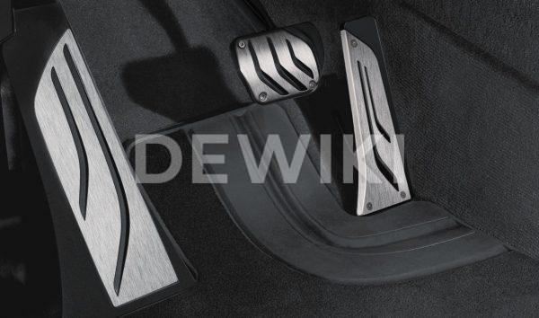 Подставка для левой ноги из нержавеющей стали BMW M Performance F15/F16 X5 и X6