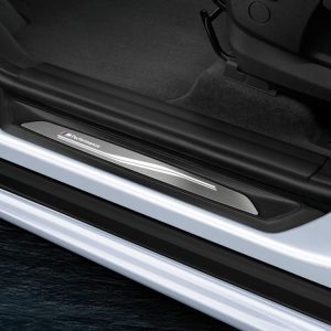 Накладки на пороги BMW M Performance со светодиодной подсветкой, X1, 1,2,3 и 4 серия