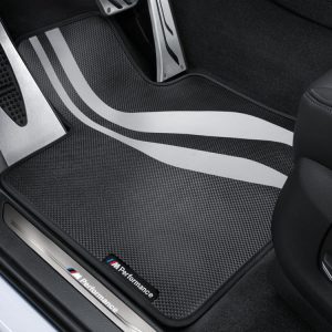 Текстильные передние коврики M Performance BMW F10/F11 5 серия